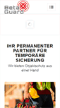 Mobile Screenshot of betaguard.de