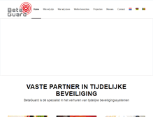 Tablet Screenshot of betaguard.nl